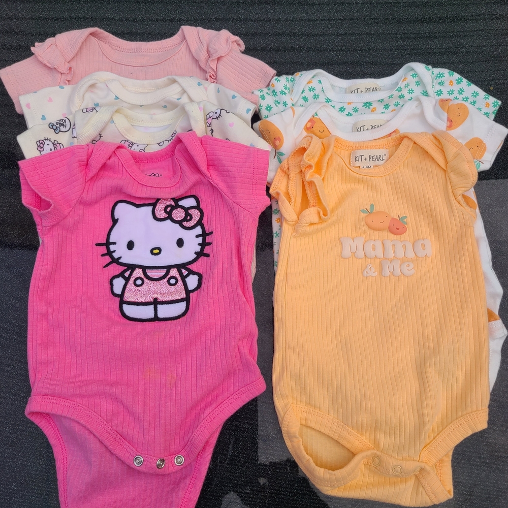 Baby Girl Bodysuits 6-9M
